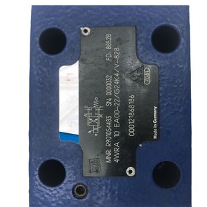 วาล์วควบคุมอัตราส่วน Rexroth รุ่น 4WRA10EA00-22/G24K4/V-828 วาล์วไฮดรอลิกควบคุมการไหลแบบ Pilot Operated 24V - Product Image 1