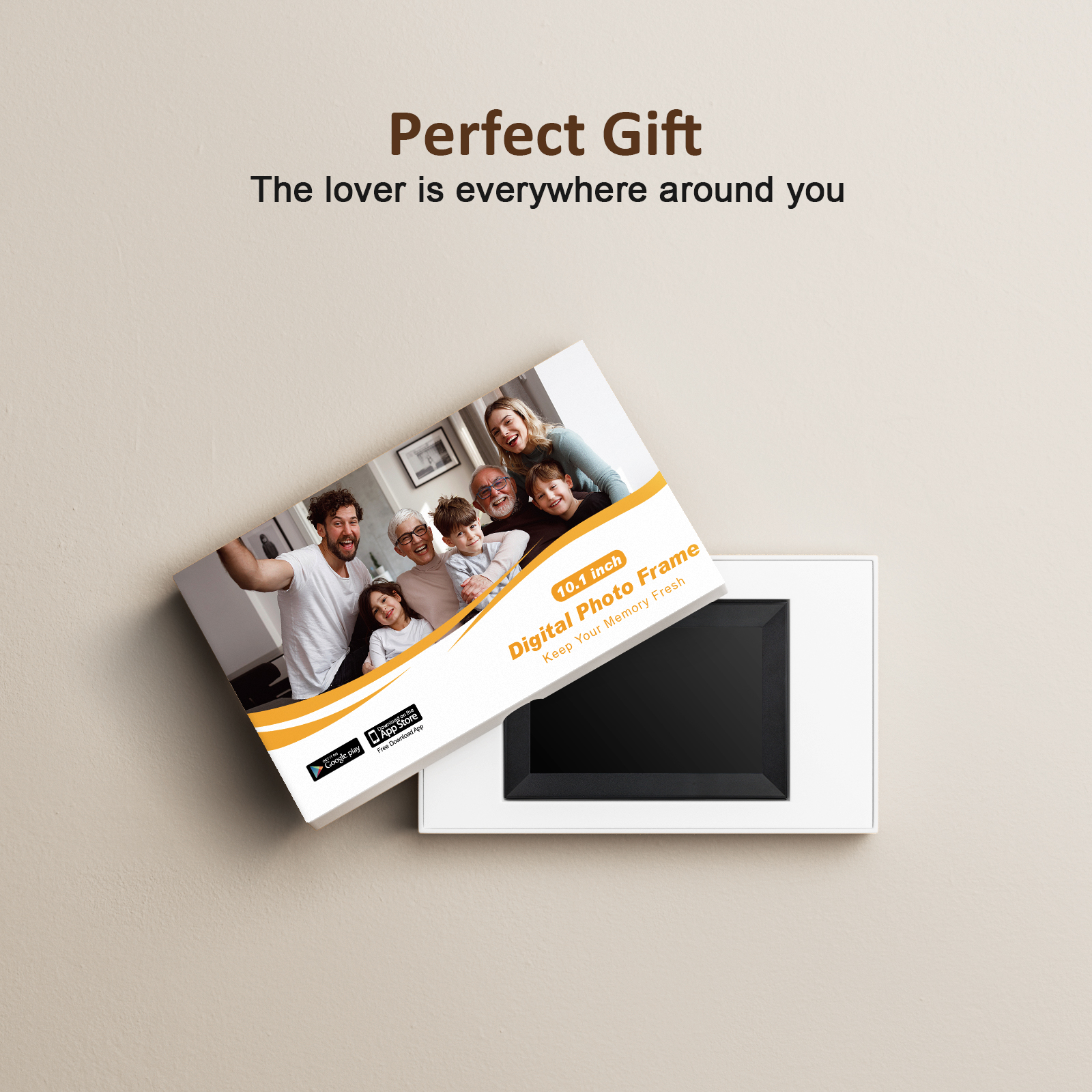 big size digital photo frame