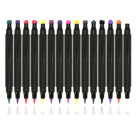 Crayon Eyeliner Marque Blanche Best-seller Imperméable Longue Tenue Tampon 2-en-1 Noir