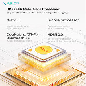 Soporte de suelo táctil portátil de 10 puntos LCD Android TV 24 27 32 pulgadas pantalla inteligente con <span class=keywords><strong>Google</strong></span> Play Store - Product Image 4