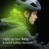Écouteurs sportifs à conduction osseuse avec bande lumineuse LED au design exclusif, étanches IPX8, écouteurs sans fil BT6.0