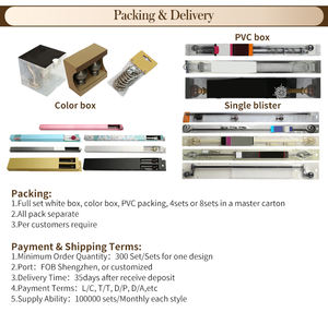 Tringle à rideau en métal torsadé en laiton antique de 28 mm, vente en gros, longue tringle à rideau en métal - Product Image 4