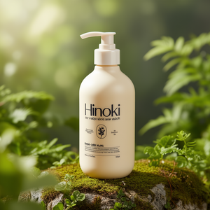 Lotion pour le corps Hinoki 500 ml, formule K Beauty, soin quotidien de la peau, tous types de peau - Product Image 3