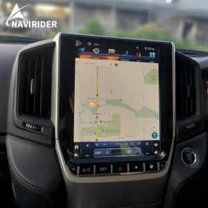 Radio Estéreo para Auto con Pantalla Tesla de 12.1 Pulgadas para Toyota Land Cruiser 200 2017 2018 2019, Reproductor Multimedia Android 13, GPS, Carplay - Product Image 1