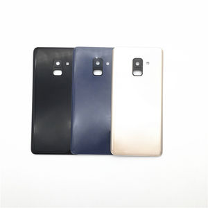 Originale Della Copertura Posteriore Della Batteria con La Macchina Fotografica Del Supporto Lente per <span class=keywords><strong>Samsung</strong></span> <span class=keywords><strong>Galaxy</strong></span> <span class=keywords><strong>A8</strong></span> 2018 Posteriore Della Batteria Del Portello/Posteriore di Vetro - Product Image 1