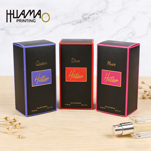 กล่องกระดาษบรรจุภัณฑ์เครื่องสำอาง กล่องของขวัญเครื่องสำอางแบบกำหนดเอง ปั๊มนูนโลโก้ กล่องของขวัญเครื่องสำอางจำนวนมาก สำหรับขวดน้ำหอม ผลิตภัณฑ์บำรุงผิว พร้อมปั๊มฟอยล์ร้อน - Product Image 2