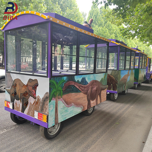 Giá rẻ Đào tạo nhà sản xuất tham quan nhỏ dotto trackless vui vẻ du lịch Train để bán - Product Image 4