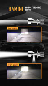 Personalización directa de fábrica <span class=keywords><strong>Auto</strong></span> Led H4 Mini proyector faro H4 Led faro coche proyector <span class=keywords><strong>presta</strong></span> - Product Image 5