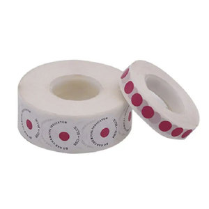 Grosir penjualan langsung potongan indikator <span class=keywords><strong>gas</strong></span> <span class=keywords><strong>EO</strong></span> bulat Label sterilisasi - Product Image 5
