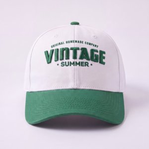 Casquette de baseball unisexe de luxe ajustable en sergé de coton, brodée en 3D avec logo personnalisé, 6 panneaux, tendance, vente en gros - Product Image 5