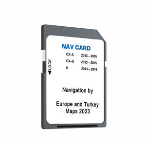 ระบบนำทาง GPS 8GB 16GB 32GB เปลี่ยนโลโก้ได้เองการ์ด <span class=keywords><strong>SD</strong></span> สำหรับ <span class=keywords><strong>MAZDA</strong></span> CX 5 9ยุโรป - Product Image 3