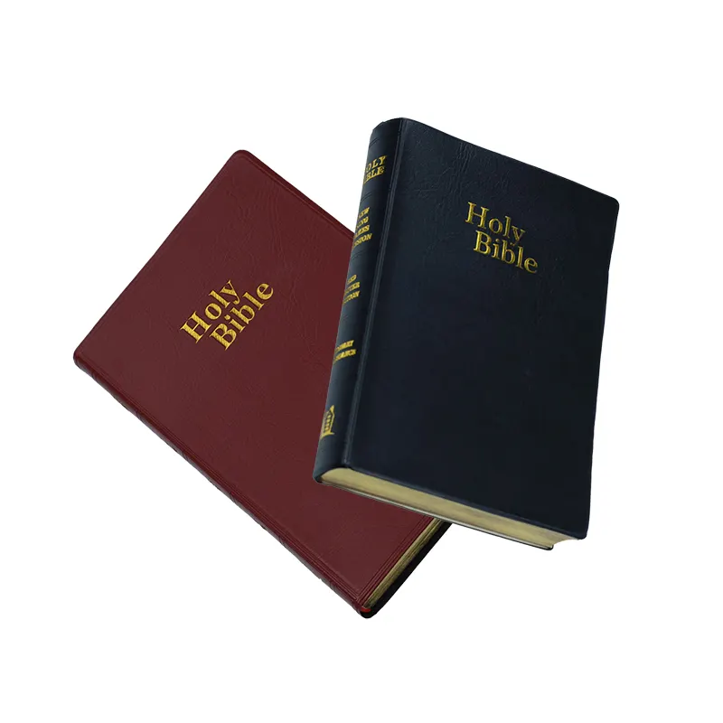 Spot MOQ Low Bible NKJV Bible Book Soft Leather Cover Bible Printed Book