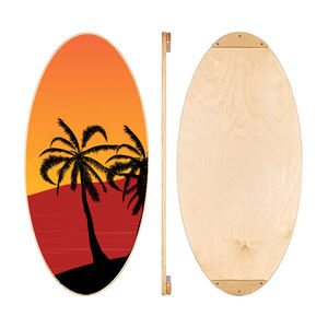 Planche d'équilibre wobble, entraîneur de muscles abdominaux en bois, exercice d'entraînement, Fitness, planche d'équilibre - Product Image 2