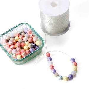 Crystal Tec <b>Beading</b> <b>Thread</b> 100M 0.6-1.0mm Clear String For Jewelry Making Supplies - Product Image 5