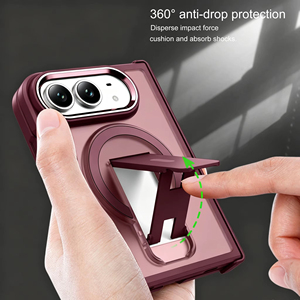 เคส TPU แบบมีขาตั้งแม่เหล็กสำหรับ 18 ฟอลด์ พร้อมขายึดแบบซ่อนในตัว กันน้ำ กันกระแทก โปร่งใส ป้องกันอย่างดี - Product Image 3