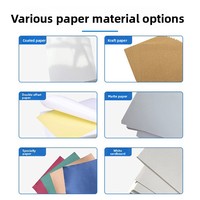 Brochures promotionnelles et catalogues pliés en papier couché imprimés offset sur mesure, directement de l'usine, pour l'exportation