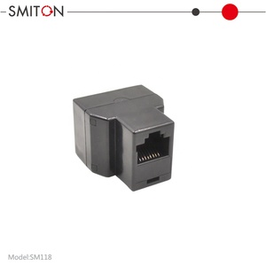RJ45 adaptor kabel Lan konektor, RJ45 1 ke 2 RJ45 8P8C Extender - Product Image 4