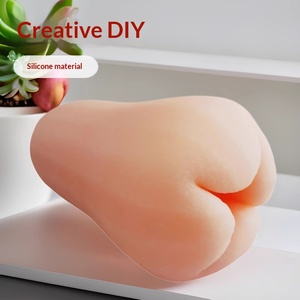 Wax Apple Creative Streamer Giocattolo per Adulti di Tendenza per Uomini, per Auto-soddisfazione e Sollievo dallo Stress, Ornamento Anale in Silicone Spremibile Elastico YQ-A183 - Product Image 3