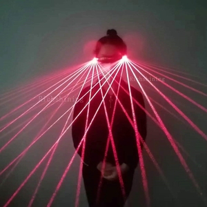 Lunettes de soleil LED multi-faisceaux pour spectacle de danse laser, lunettes LED pour scène, DJ, club, rave party - Product Image 3