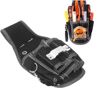 Ceinture de boîte à outils, sac en tissu Oxford, adapté aux électriciens et aux charpentiers, multi-poches, facile à transporter - Product Image 1