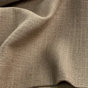 Tela de tratamiento de ventana de mezcla de lino al por mayor-Material de tapicería elegante para interiores de oficinas y cortinas de sala de estar - Product Image 1
