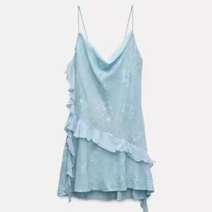 Vestido Largo Casual de Verano para Mujer, Diseño Simple y Sexy con Espalda Descubierta, Elegante y Moderno, Tipo Halter - Product Image 6