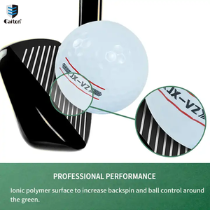Pelotas de golf de 2 capas con logotipo personalizado, precio al por mayor, distancia de vuelo aumentada <span class=keywords><strong>en</strong></span> más de 40 yardas <span class=keywords><strong>en</strong></span> promedio, pelotas de golf, golf profesional - Product Image 2