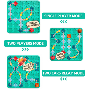 Montessori đồ chơi hội đồng quản trị trò chơi mê cung Racer Quà Tặng thông minh não trêu ghẹo suy nghĩ <span class=keywords><strong>logic</strong></span> trò chơi câu đố với kéo trở lại xe cho trẻ em - Product Image 4