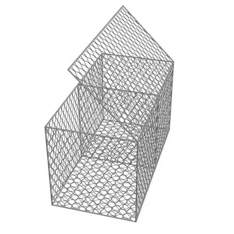 Cage pour animaux électro-galvanisée à chaud clôture volaille poulet treillis métallique hexagonal maille de gabion