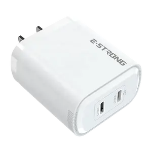 USB-C Mobile Charger Fast PD Home Charger Double Type-C Port 35W Adapter For IPhone/Samsung/Xiaomi