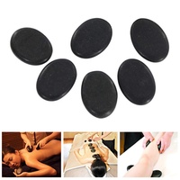 16 pièces/boîte pierres de massage chaudes roches chauffantes pour spa et massage à domicile