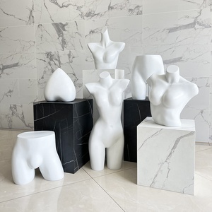 <span class=keywords><strong>Mannequin</strong></span> de mode féminin avec <span class=keywords><strong>buste</strong></span> pour sous-vêtements, <span class=keywords><strong>mannequin</strong></span> en PP pour présentation de lingerie masculine - Product Image 1