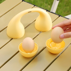 Portable Egg Container with Handle Special Plastic Egg Holder Shock-proof <b>Storage</b> <b>Box</b> Kitchen <b>Storage</b> Food for Packing Eggs - Product Image 3