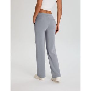 Pantalon de survêtement taille haute pour femme FOXA, coupe ample, longueur 32 pouces, couleur unie, pour yoga, golf, jogging, avec poches, tenue décontractée - Product Image 6