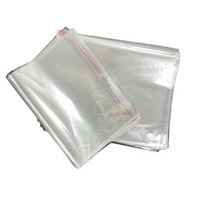 Sacs jetables autocollants transparents en plastique de 10x20cm, vente directe usine, pour chaussettes, masques, chaussures et fourrures