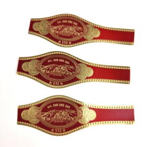 Nhà Máy Tùy Chỉnh Dập In Ấn Laser Sticker Chống Hàng Giả Thuốc Lá Nhãn Cigar Ban Nhạc Cigar Nhãn Cigar Vòng - Product Image 4