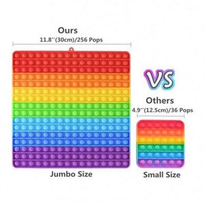 Wholesale Custom Logo Sensory Kids <b>Fidget</b> <b>Popper</b> Speelgoed Silicone Edc Toy Sensory Squeeze <b>Fidget</b> Toys for Adults Kids - Product Image 5