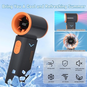 Seasonal Sale Outdoor Summer Handheld Fan Gift Box Mini Handheld <b>Battery</b> <b>Operated</b> Pocket Fan - Product Image 2