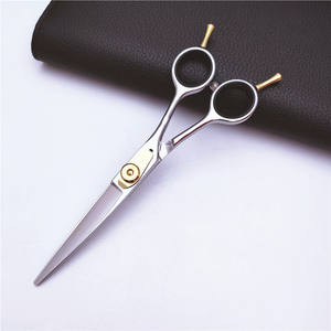 Tijeras Profesionales para Cabello Inoue Kagaku, Acero Inoxidable 440C, Hoja Afilada, Mango Largo, Diseño Irregular, Tijeras de Doble Punta - Product Image 2