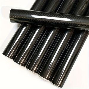 Atacado Fábrica PVC PPF Gloss Vinil 3D 5D Carbono Etiqueta Do Carro Embalagem de Carro Air Release DIY Adesivo Decalque - Product Image 6