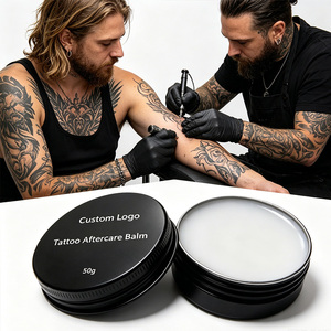 Economic Daily Soothing Tattoo Balm, stable creamy texture & multiple concentration grades, logo customizable care <b>cream</b> - Product Image 3