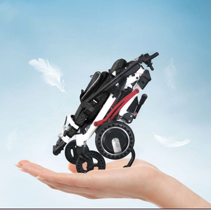 250W <span class=keywords><strong>Ultra</strong></span> קל משקל נסיעות כוח גלגל כיסא סין מתקפל קל משקל נייד כיסא גלגלים חשמליים נכים קשישים l - Product Image 2