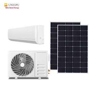 Unités de climatisation solaires pour la maison, climatiseur 24000 BTU, refroidissement et chauffage, UNP-DC48V24K WIFI, système de tuyauterie en cuivre pur à 100 %. S - Product Image 5