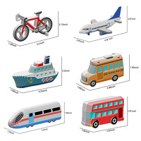 Rompecabezas 3D de Papel de Avión, Modelo de Aeronave para Armar, Juguete Educativo STEM, Regalo Promocional, Venta al Por Mayor Global Bridge