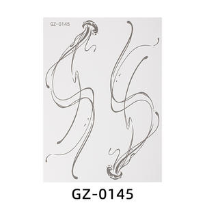 Tatuaggi Temporanei Ecologici a Base Vegetale Vegani Personalizzati, Adesivi per Tatuaggi Minimalisti a Linea Sottile per 2 Settimane, per Donne e Uomini - Product Image 4