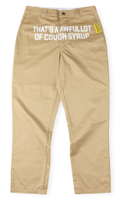 Aloks COUGH SYRUP Cargo Pantalones Cintura media American Streetwear Pantalones utilitarios de pierna recta informales - Product Image 3