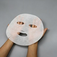 Y150 40g Fruitvezel Gezichtsmasker Vellen Onzichtbaar Eucalyptus Fluweel Substraat voor Huidverzorging Masker Grondstoffen