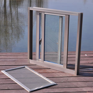 Finestra Scorrevole <span class=keywords><strong>in</strong></span> Alluminio Serie 90 con Doppio Vetro, Profilo Durevole per Progetti Edili, Produttore, Fornitore, Fabbrica OEM - Product Image 4