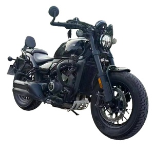 Moto Cruiser CLC450 450cc bicylindre refroidi par eau, type bobber, pour débutants, pour les trajets quotidiens, 180 km/h - Product Image 1
