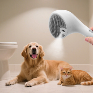 Brosse anti-poils pour chien, peigne de toilettage et d'entretien pour chat, pour chiens à poils longs, élimine les poils, brosse de nettoyage pour le bain, accessoires pour chiens - Product Image 2